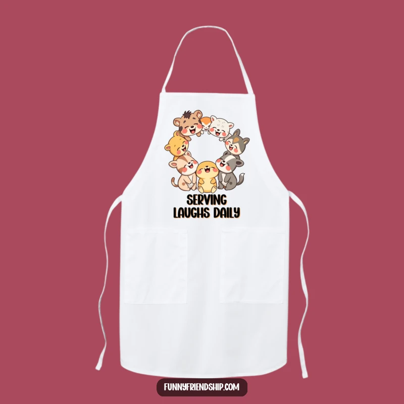 Funny Animal Chef Apron: Laugh Your Way Through Cooking - Perfect Gift