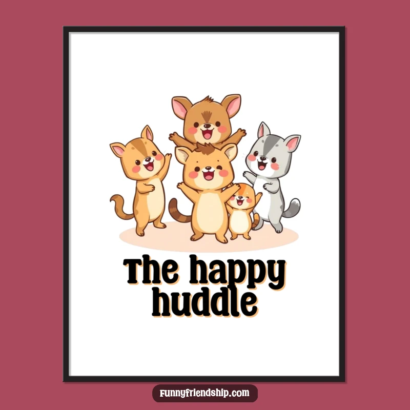 Funny Animal Dance Digital Art: Instant Party Vibes, A Hilarious Downloadable Funny Gift