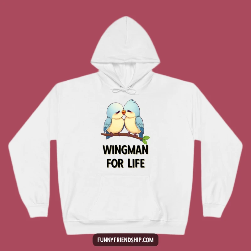 Cozy Love Birds Hoodie: Snuggle Up with Affection - A Warm and Funny Gift!