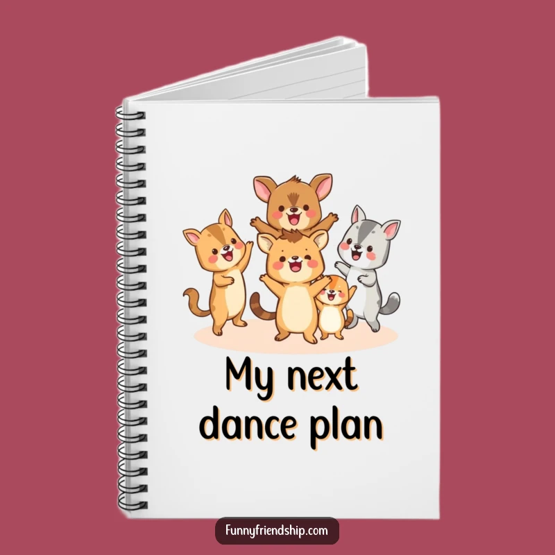 Funny Animal Dance Notebook: Dance Through Your Notes, A Hilarious Party Funny Gift