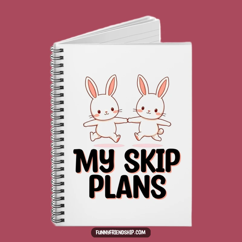 Funny Bunny Friends Notebook - Jot Down Happy Thoughts & Ideas!