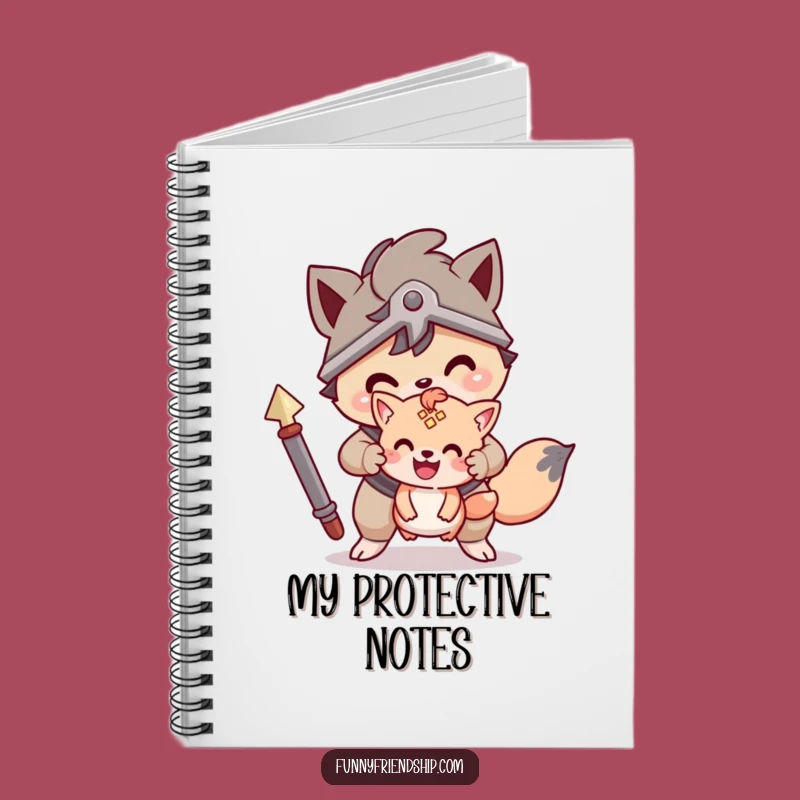 Funny Protector Pals Notebook: Courage Journal Funny Gift