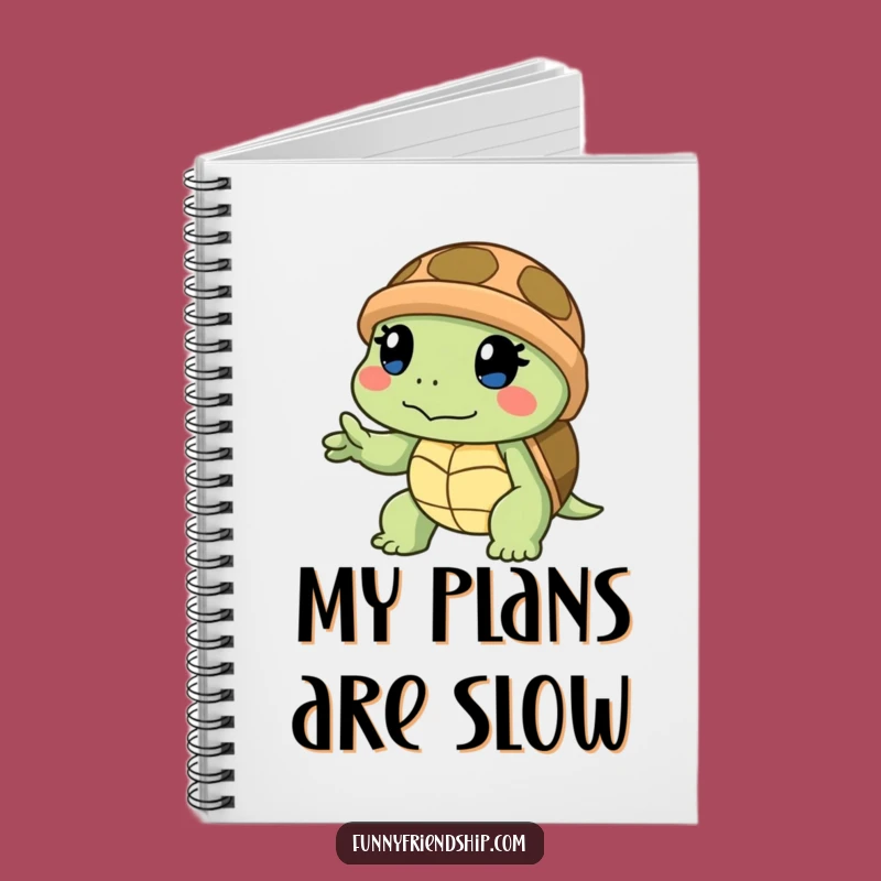 Funny Turtle Helping Hand Notebook: Steady Support Journal, Perfect Funny Gift