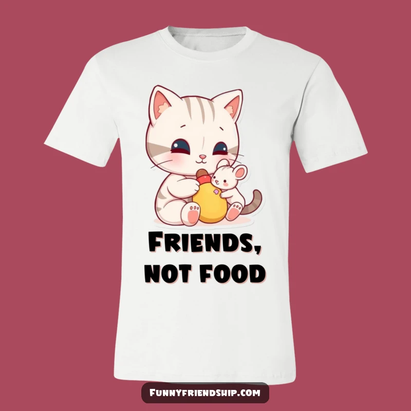Funny Cat Mouse Toy T-Shirt: Wear Your Kindness Hilariously, Perfect Funny Gift!