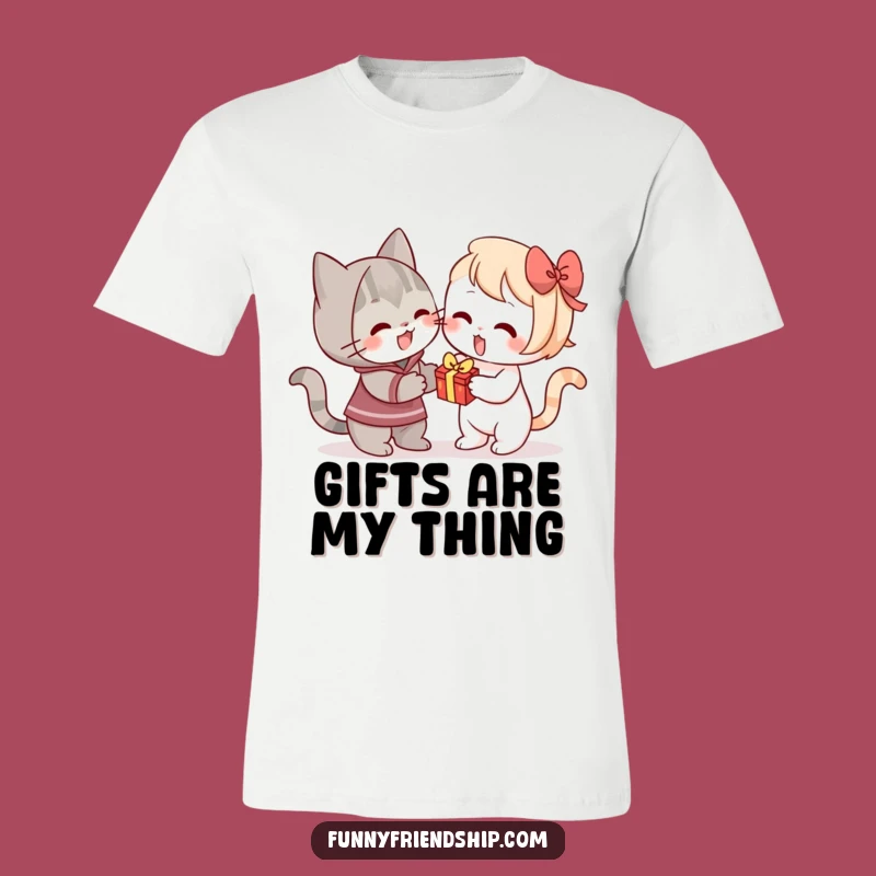 Funny Cat Gift T-Shirt: Wear Your Generous Kitty Spirit