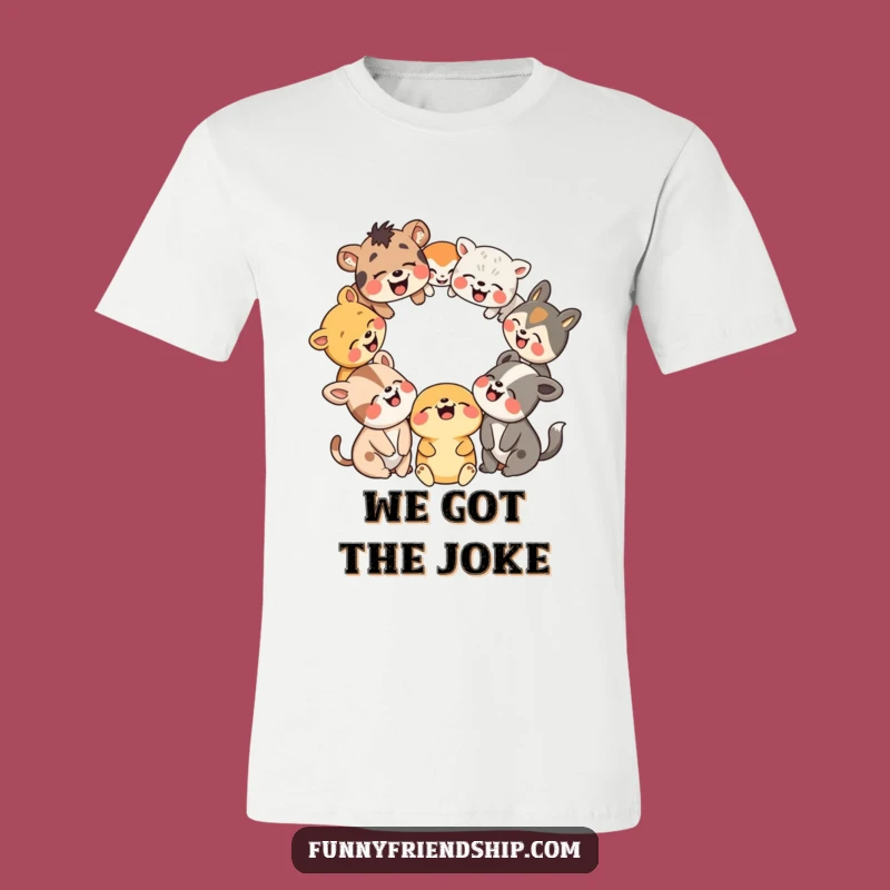 Funny Animal Laugh T-Shirt: Wearable Humor for a Perfect Gift